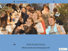 Tablet Screenshot of dalatfamilyhostel.com